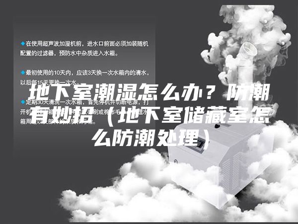 地下室潮湿怎么办？防潮有妙招（地下室储藏室怎么防潮处理）