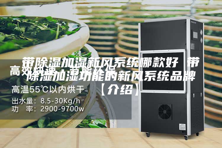 带除湿加湿新风系统哪款好 带除湿加湿功能的新风系统品牌【介绍】