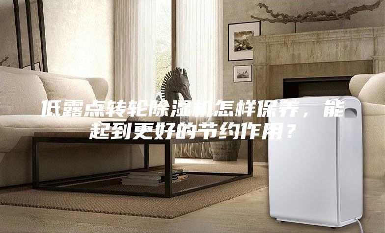 低露点转轮除湿机怎样保养，能起到更好的节约作用？
