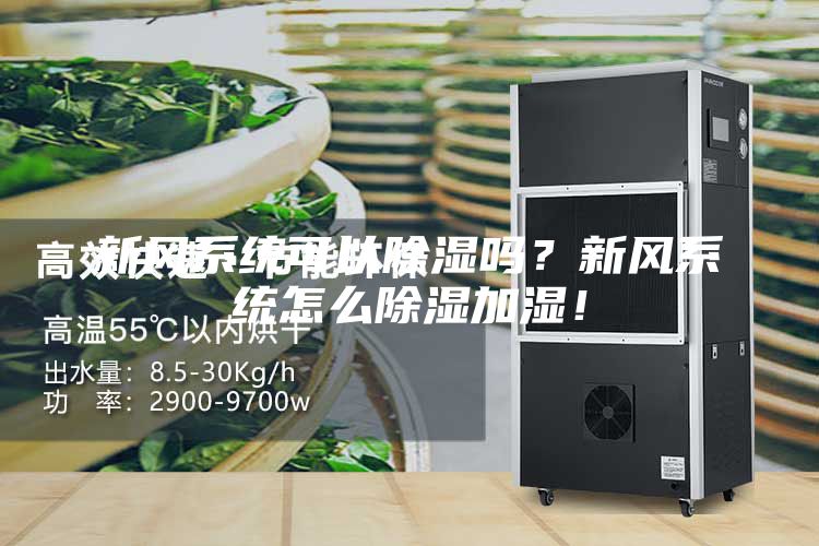 新风系统可以除湿吗？新风系统怎么除湿加湿！