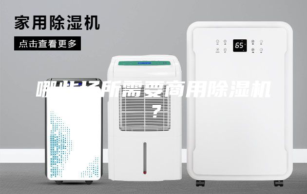 哪些场所需要商用除湿机？