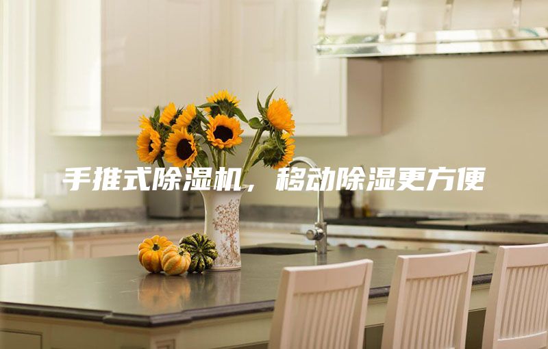 手推式除湿机，移动除湿更方便