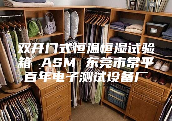 双开门式恒温恒湿试验箱 ASM 东莞市常平百年电子测试设备厂