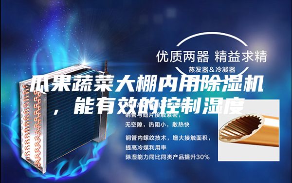 瓜果蔬菜大棚内用除湿机，能有效的控制湿度