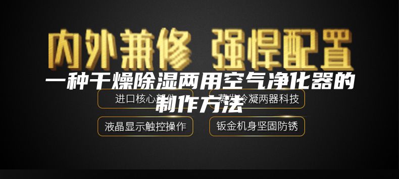 一种干燥除湿两用空气净化器的制作方法