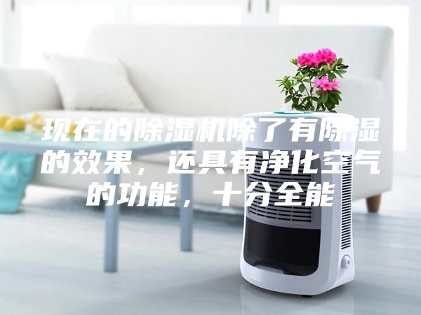 现在的除湿机除了有除湿的效果，还具有净化空气的功能，十分全能