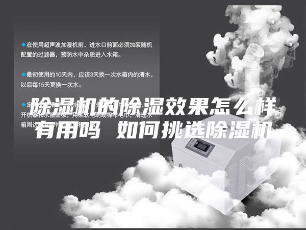 除湿机的除湿效果怎么样有用吗 如何挑选除湿机