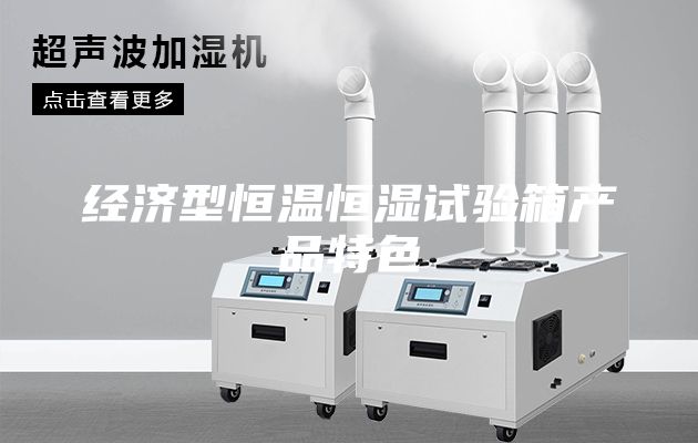 经济型恒温恒湿试验箱产品特色