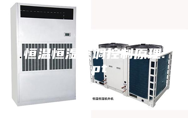 恒温恒湿空调控制原理.ppt