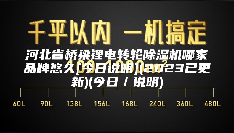 河北省桥梁锂电转轮除湿机哪家品牌悠久[今日说明](2023已更新)(今日／说明)