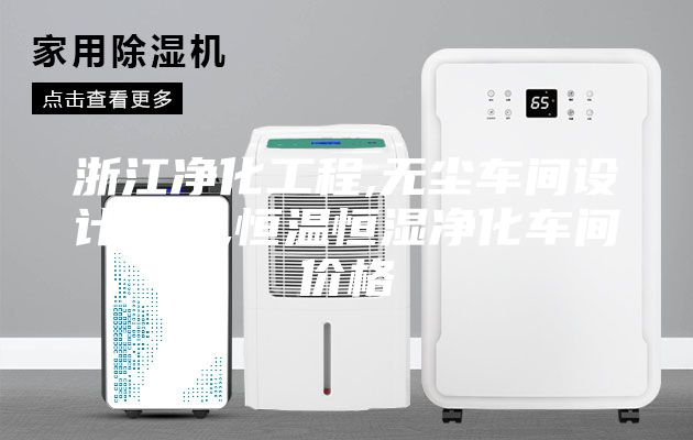 浙江净化工程,无尘车间设计装修,恒温恒湿净化车间价格