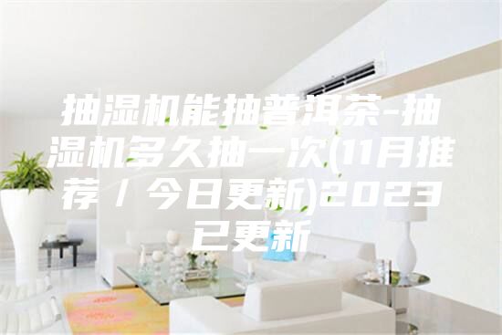 抽湿机能抽普洱茶-抽湿机多久抽一次(11月推荐／今日更新)2023已更新