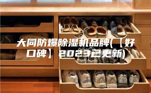 大同防爆除湿机品牌(【好口碑】2023已更新)