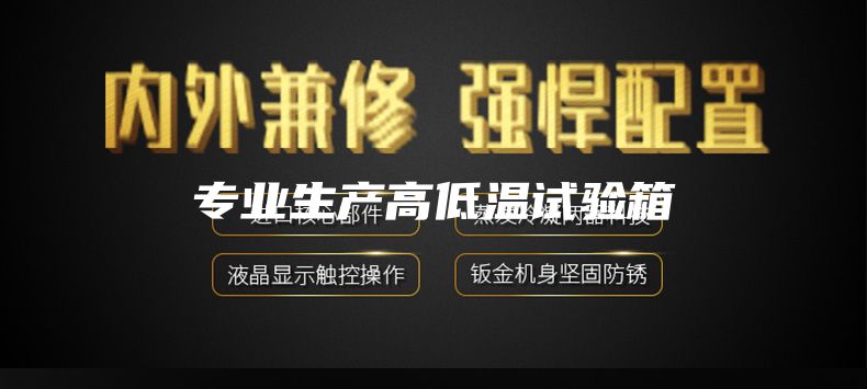 专业生产高低温试验箱