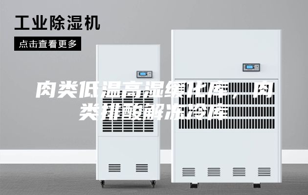 肉类低温高湿缓化库，肉类排酸解冻冷库