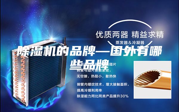 除湿机的品牌—国外有哪些品牌