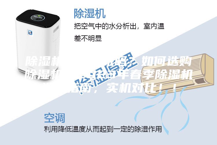 除湿机是智商税吗？如何选购除湿机？2023年春季除湿机选购指南，实机对比！！