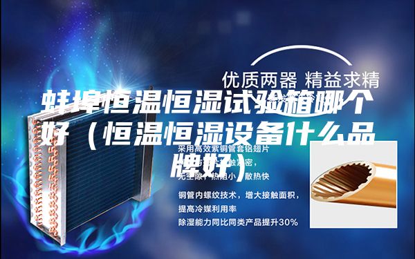 蚌埠恒温恒湿试验箱哪个好（恒温恒湿设备什么品牌好）