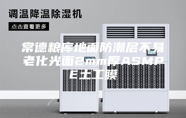 常德粮库地面防潮层不易老化光面2mm厚ASMPE土工膜